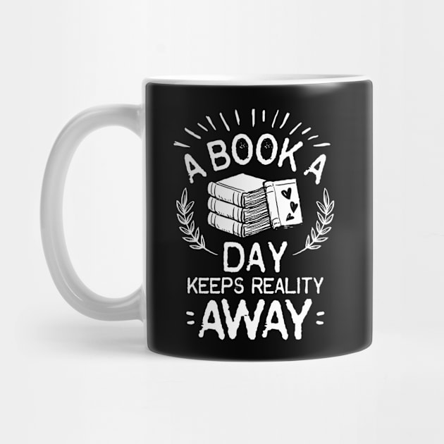 Reader Reading Book Books Librarian Library Gift by Krautshirts